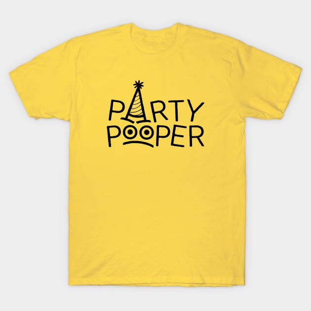 Party Pooper T-Shirt by StefanAlfonso